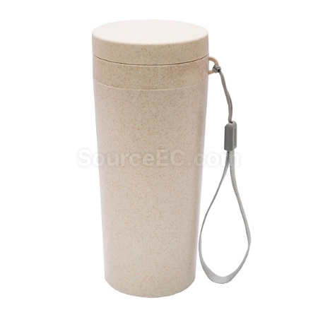 Customization 420ml Wheat Straw Cup Promotional Products
