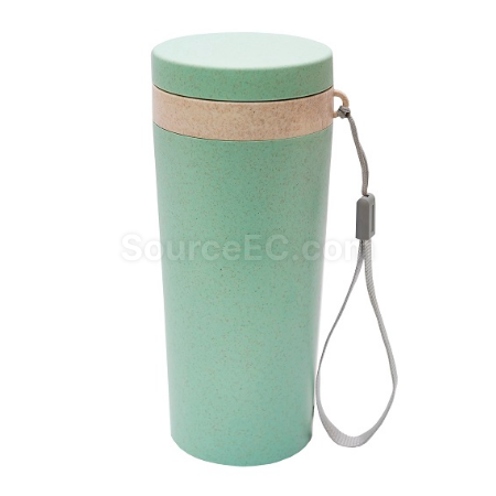 Customization 420ml Wheat Straw Cup Promotional Products