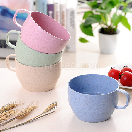 Customization Wheat Straw Mug Promotional Products