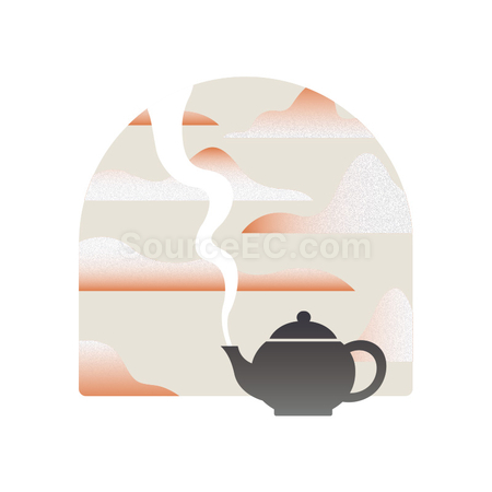 Customization Customized Tea Bag - Sunset Promotional Products