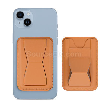 Customization Magnetic Leather Phone Card Holder Promotional Products