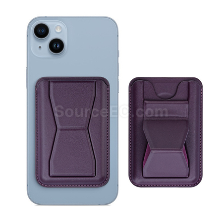 Customization Magnetic Leather Phone Card Holder Promotional Products