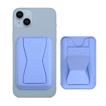 Customization Magnetic Leather Phone Card Holder Promotional Products