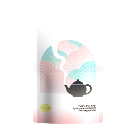 Customization Customized Tea Bag - Pink Promotional Products
