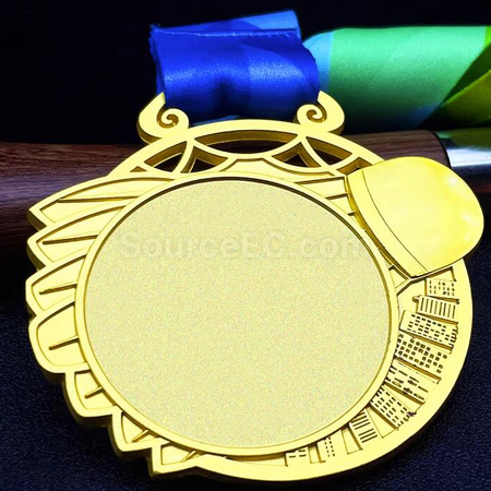 Customization Badminton Metal Medal Promotional Products
