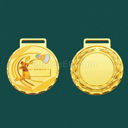 Customization Badminton Metal Medal Promotional Products