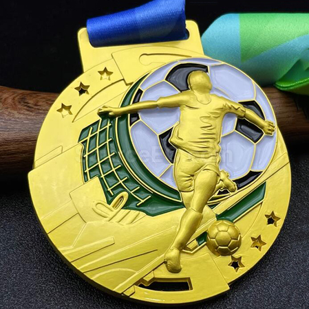 Customization Football Metal Medal Promotional Products