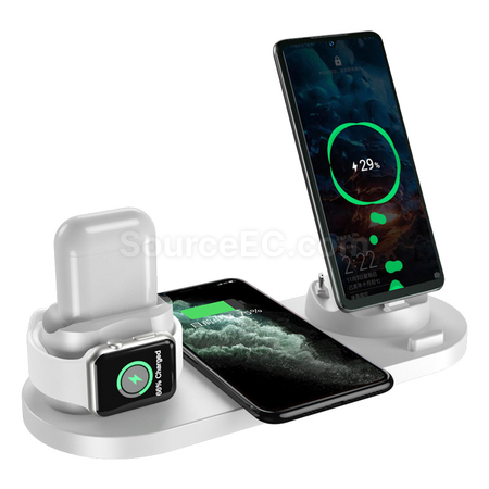 Customization Six In One Wireless Charging Promotional Products