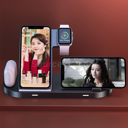 Customization Six In One Wireless Charging Promotional Products