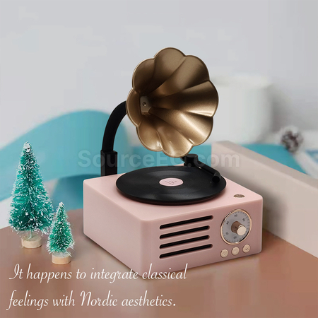Customization Phonograph Bluetooth Speaker Promotional Products