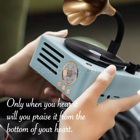 Customization Phonograph Bluetooth Speaker Promotional Products