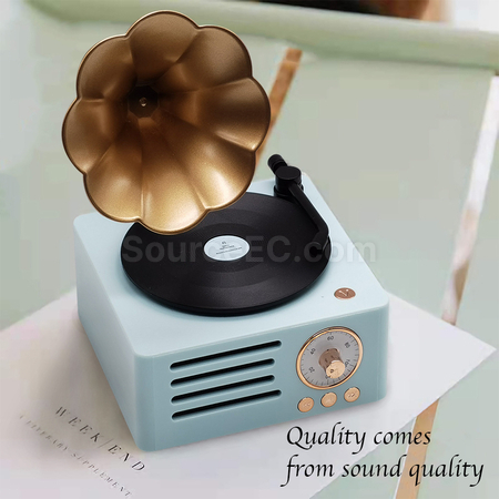 Customization Phonograph Bluetooth Speaker Promotional Products