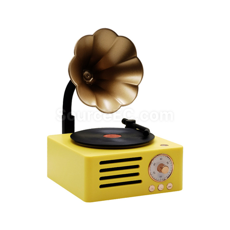 Customization Phonograph Bluetooth Speaker Promotional Products