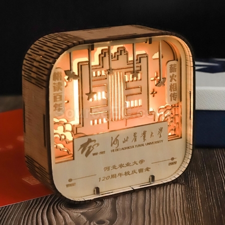 Customization Wood Carving Lamp Promotional Products