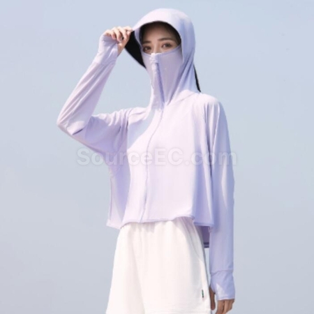 Customization UV Protection Hooded Ultra-Thin Sun Protection Clothing Promotional Products