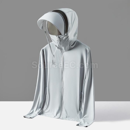 Customization Anti-Ultraviolet Ultra-Thin Breathable Men's And Women's Outdoor Sun Protection Clothing Promotional Products