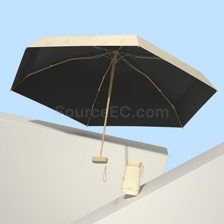 Customization Card Mini Portable Flat Eye Umbrella Promotional Products