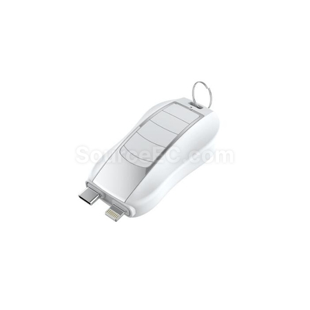 Customization Portable In-Line Keychain Mini Self-Contained Emergency Power Bank Promotional Products