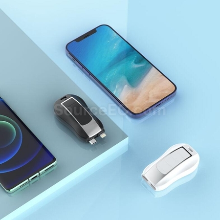 Customization Portable In-Line Keychain Mini Self-Contained Emergency Power Bank Promotional Products