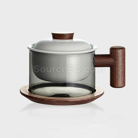 Customization Tea Making Glass Cup Promotional Products