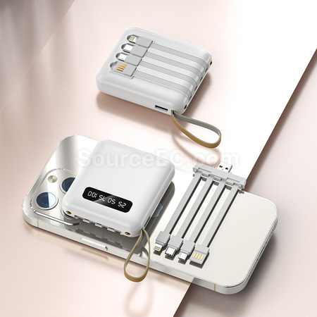 Customization Self-Contained Power Bank Promotional Products