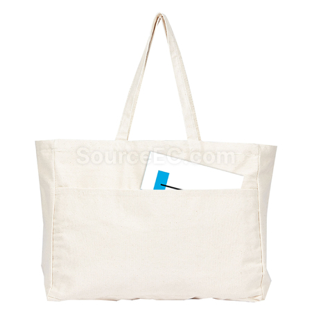 Customization Delton Canvas Large Shopper Promotional Products