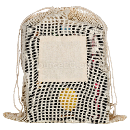 Customization Cuban Cotton Mesh Produce Bag Promotional Products