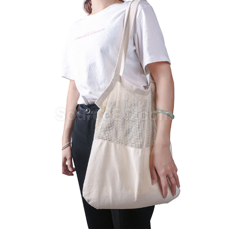 Customization Jamaica Mesh Calico Tote Bag Promotional Products