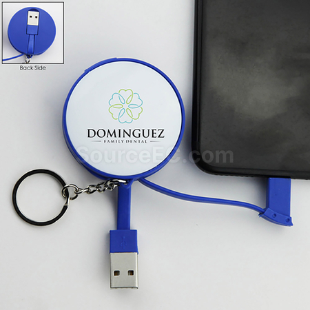 Customization Charging Cable Key Ring Promotional Products