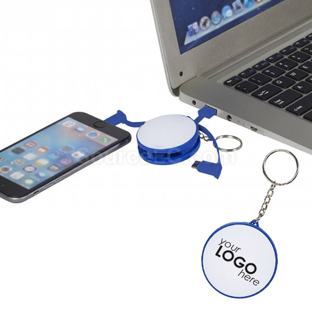 Customization Charging Cable Key Ring Promotional Products