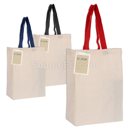 Customization Colouring Calico Trade Show Bag Promotional Products