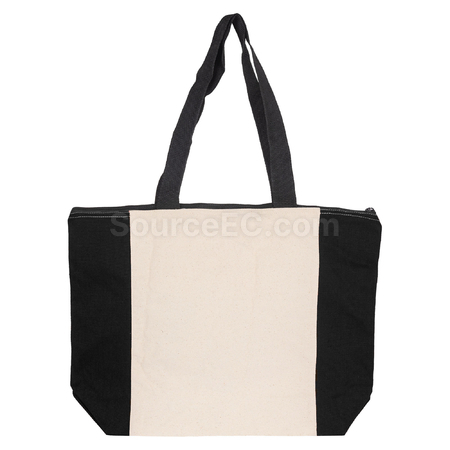 Customization Colouring Calico Zip Shopper Promotional Products