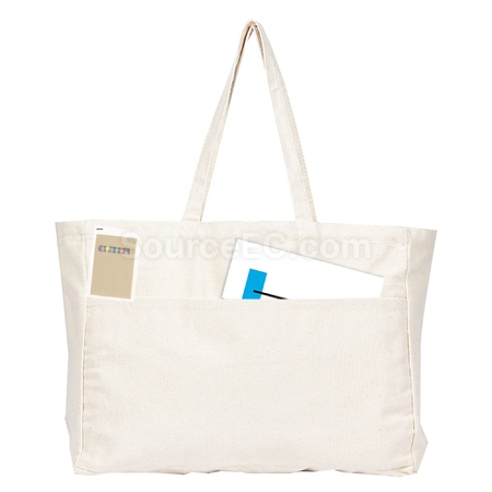 Customization Colouring Delton Canvas Large Shopper Promotional Products