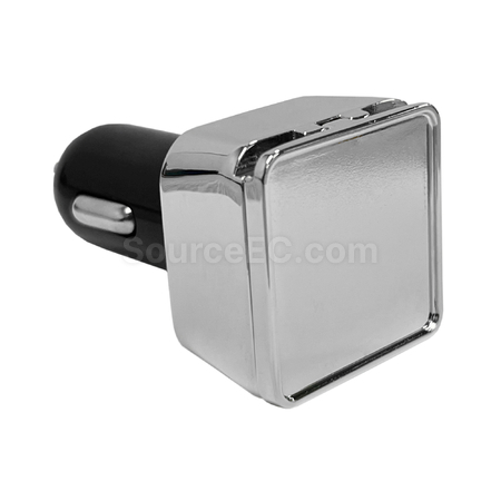 Customization Dual Square Metal Car Charger Promotional Products
