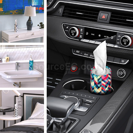 Customization Car Bucket Dry Tissue Promotional Products