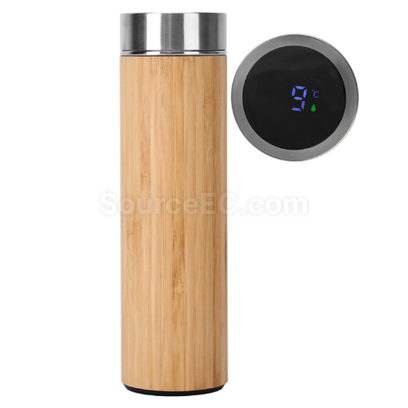 Customization Duke Smart Bamboo Drink Bottle Promotional Products