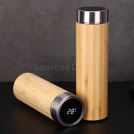 Customization Duke Smart Bamboo Drink Bottle Promotional Products