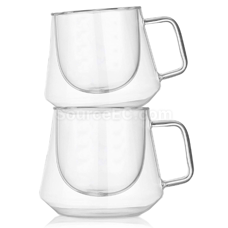 Customization Diamond Glass Coffee Cup Promotional Products