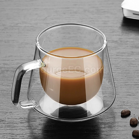 Customization Diamond Glass Coffee Cup Promotional Products