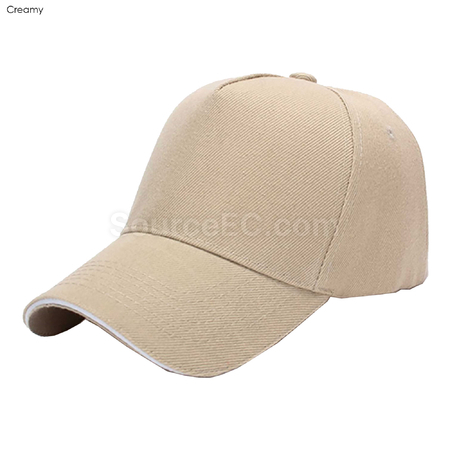 Customization Nevaso 5 Panel Heavy Cotton Sandwich Cap Promotional Products