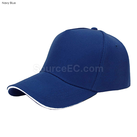 Customization Nevaso 5 Panel Heavy Cotton Sandwich Cap Promotional Products