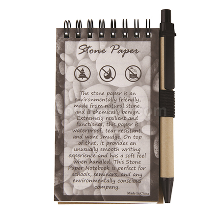 Customization Stone Paper NoteBook Promotional Products