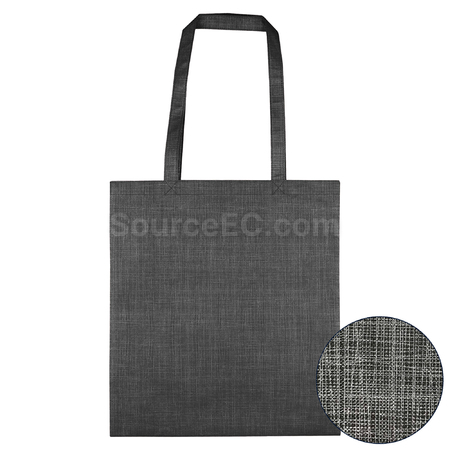 Customization Silver Line Patterned Non Woven Bag Promotional Products