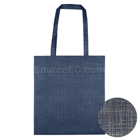 Customization Silver Line Patterned Non Woven Bag Promotional Products
