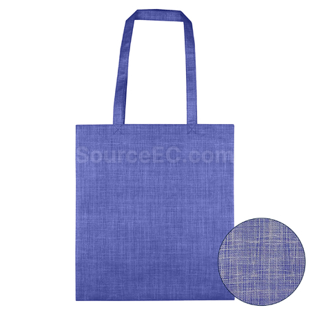 Customization Silver Line Patterned Non Woven Bag Promotional Products