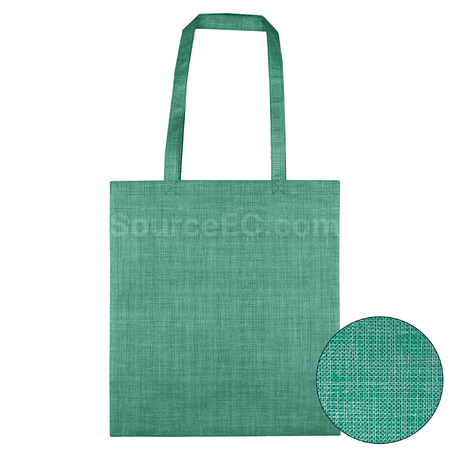 Customization Silver Line Patterned Non Woven Bag Promotional Products