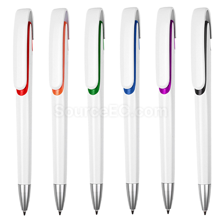 Customization Tahlia White Advertising Pen Promotional Products
