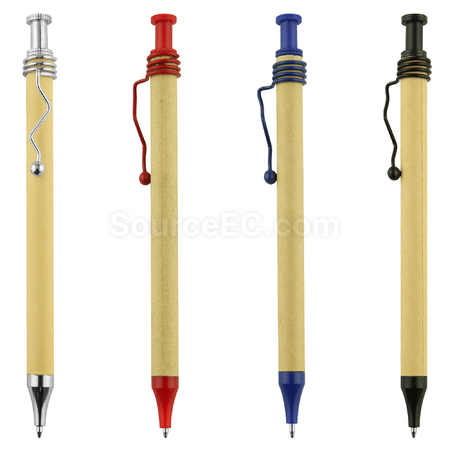 Customization Spiral Recycled Cardboard Pen Promotional Products