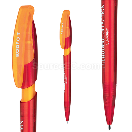 Customization Rodeo Transparent Advertising Pen Promotional Products