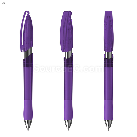 Customization Rodeo M Grip Transparent Advertising Pen Promotional Products